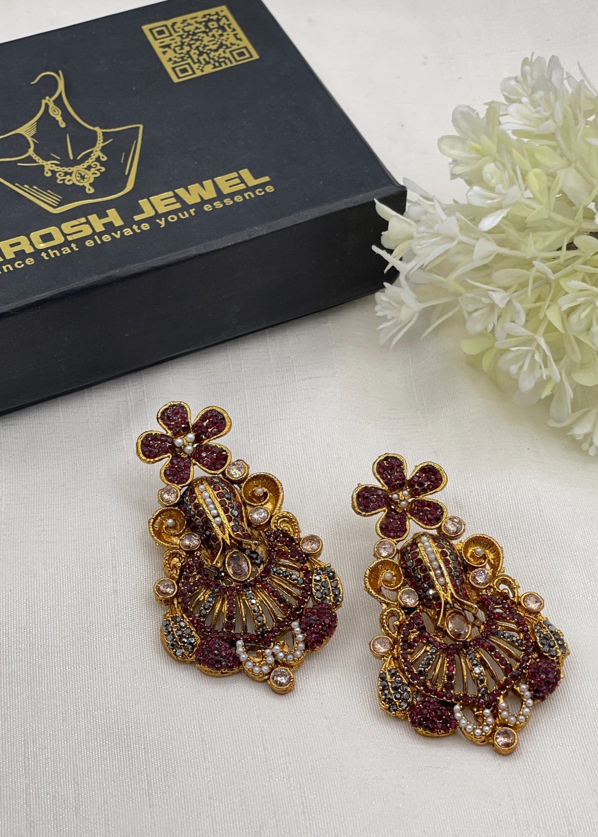 Shop the Munira Elegent Earring from Zarosh Jewel