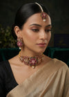 Muskan Choker Set by Zarosh Jewel