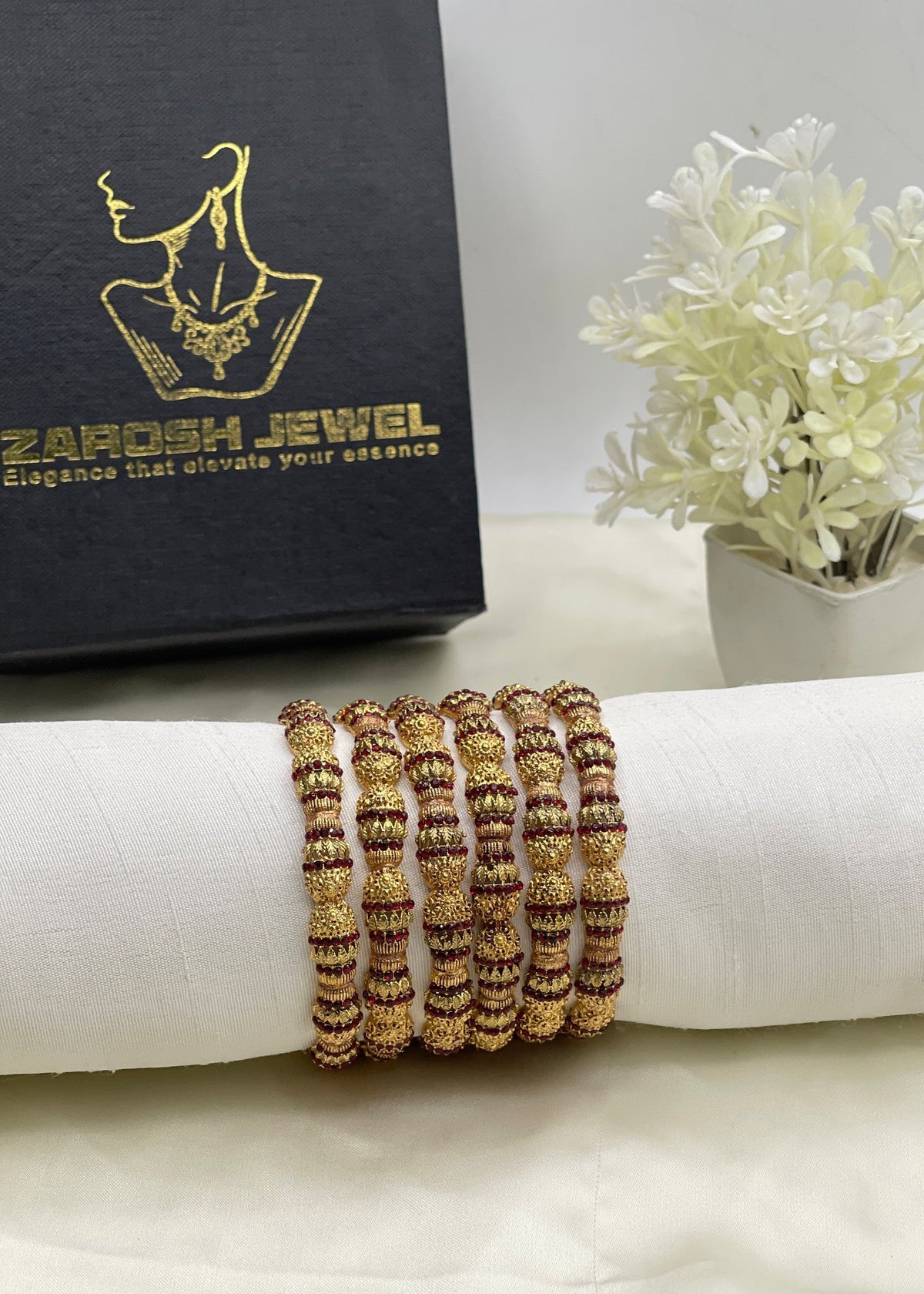 Shop the Naimal Bangles from Zarosh Jewel