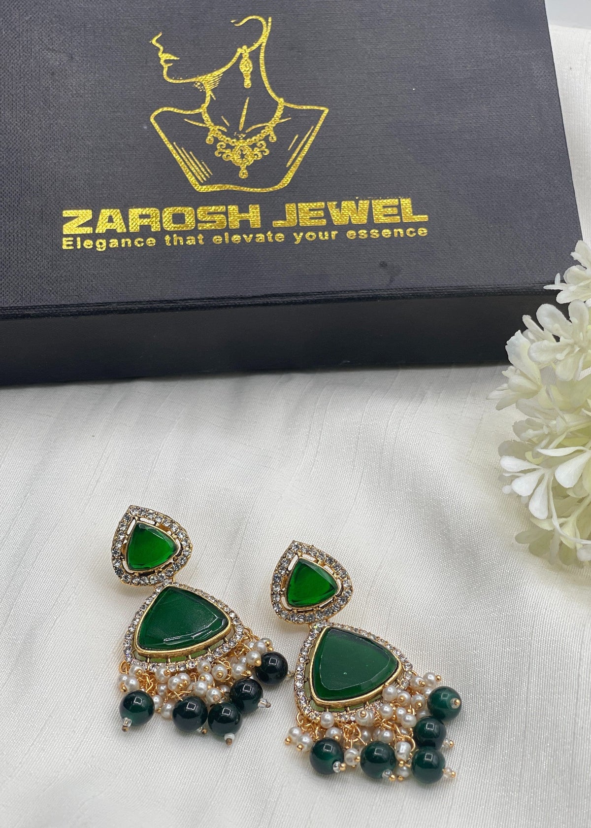 Shop the Najah Earrings from Zarosh Jewel