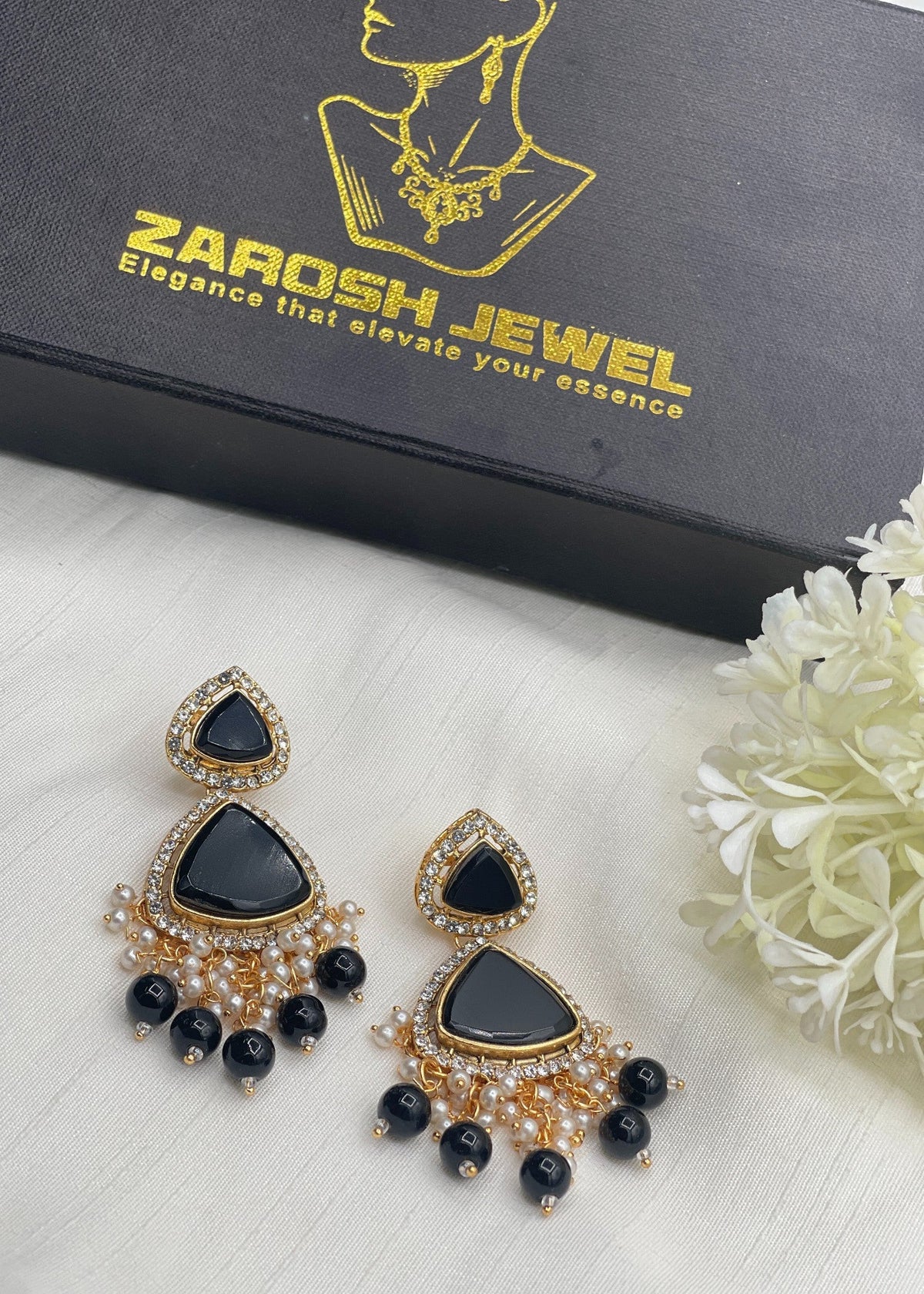 Shop the Najah Earrings from Zarosh Jewel