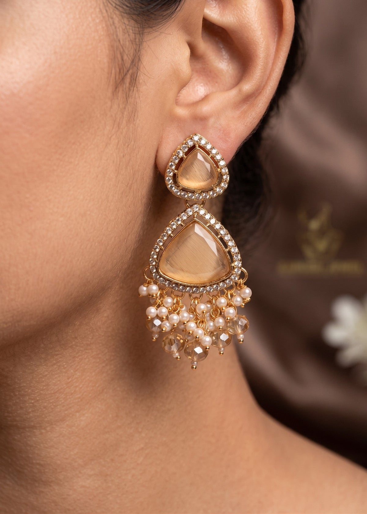 Shop the Najah Earrings from Zarosh Jewel