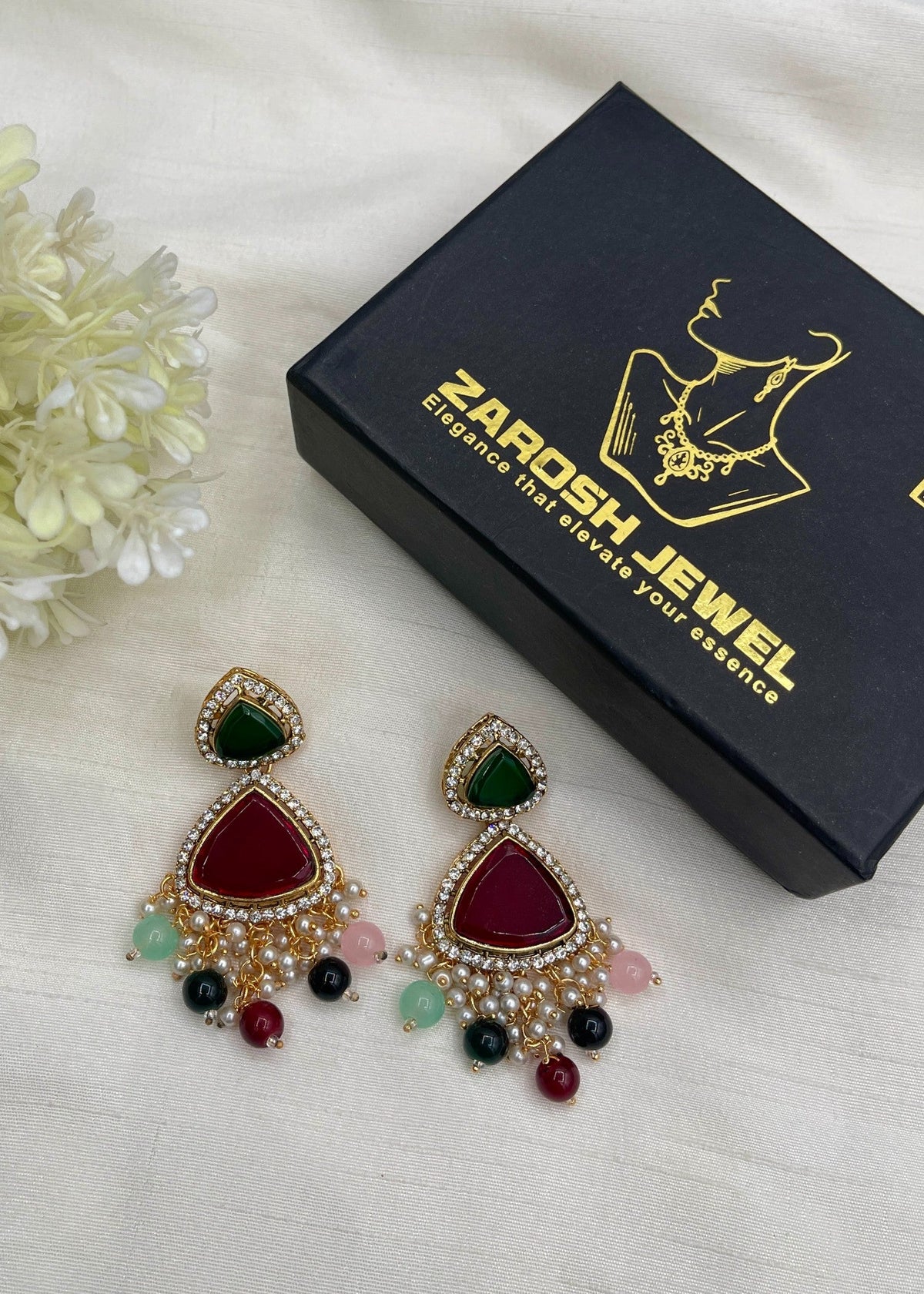 Shop the Najah Earrings from Zarosh Jewel