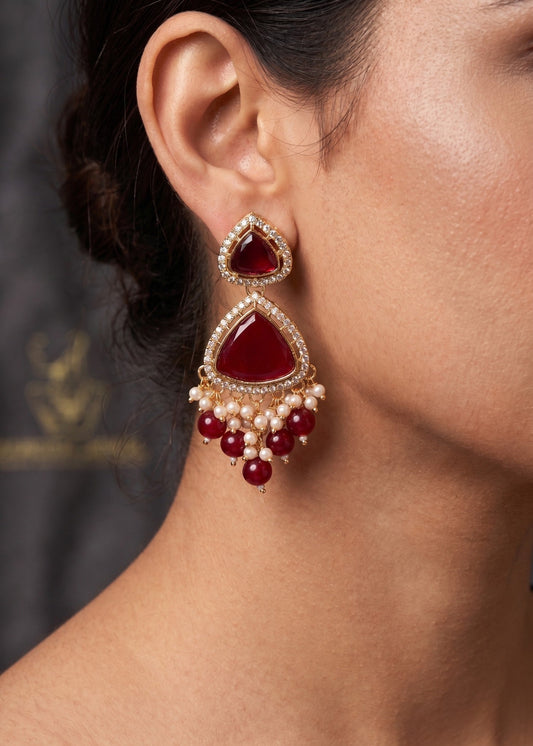 Najah Earrings by Zarosh Jewel
