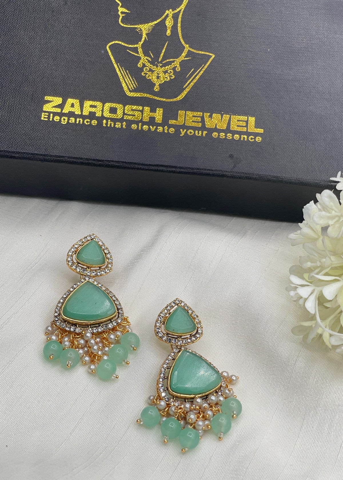 Shop the Najah Earrings from Zarosh Jewel