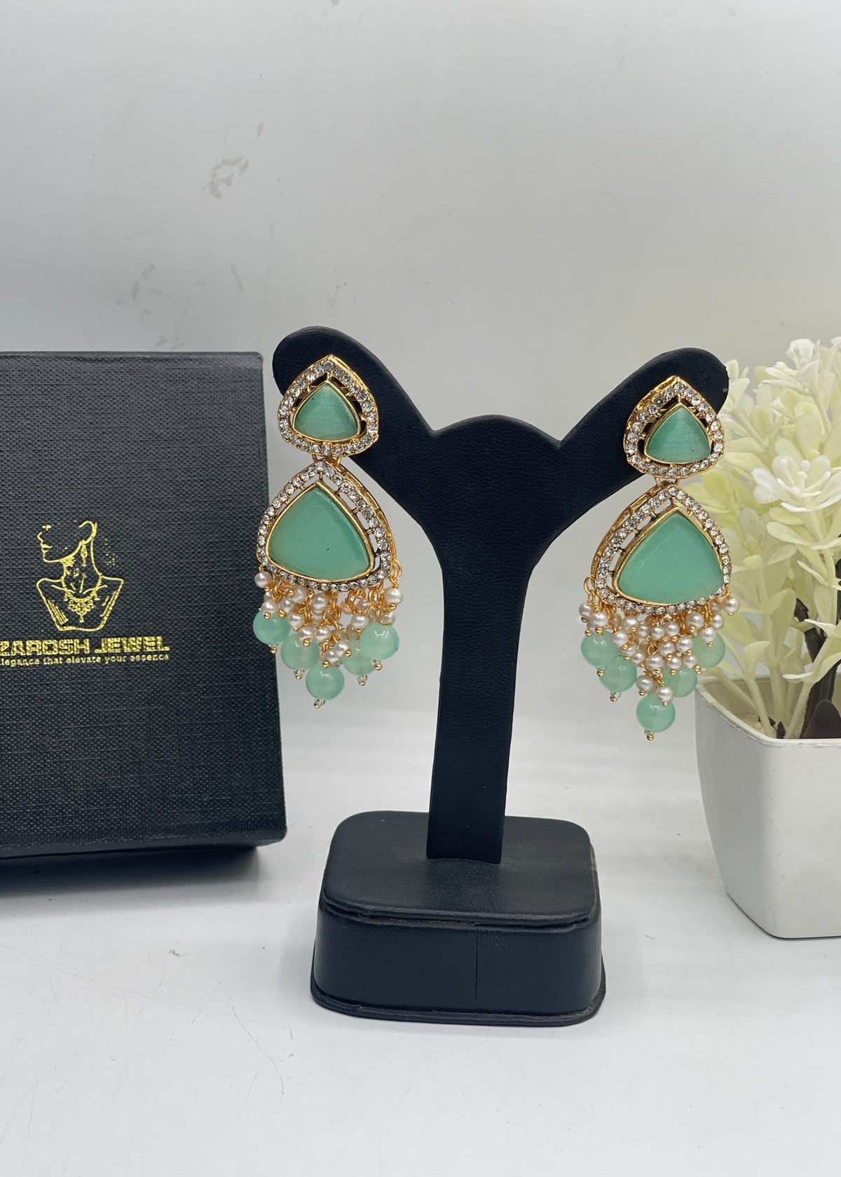 Shop the Najah Earrings from Zarosh Jewel