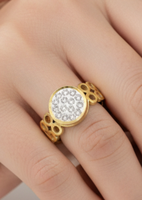 Shop the Naqsh Jali Ring from Zarosh Jewel