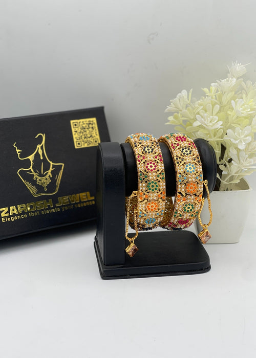 Shop the Nawabi Bangle from Zarosh Jewel
