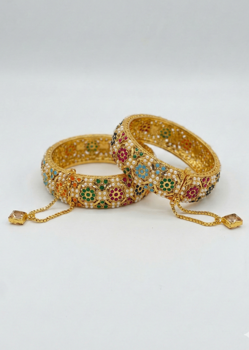 Shop the Nawabi Bangle from Zarosh Jewel