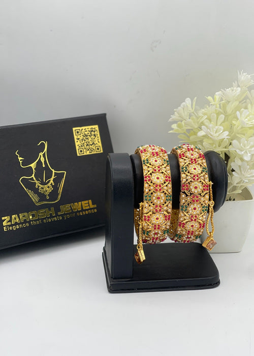 Shop the Nawabi Bangle from Zarosh Jewel