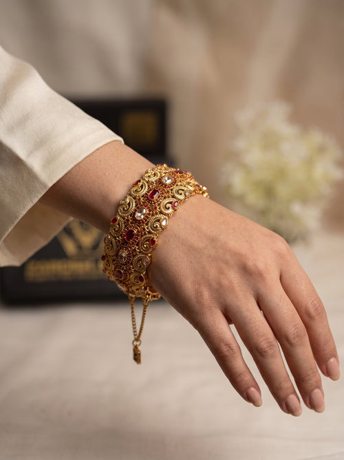 Nawal Zircon Bangles