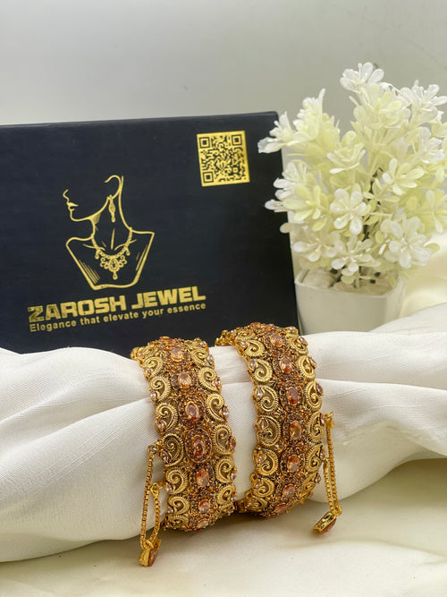 Nawal Zircon Bangles