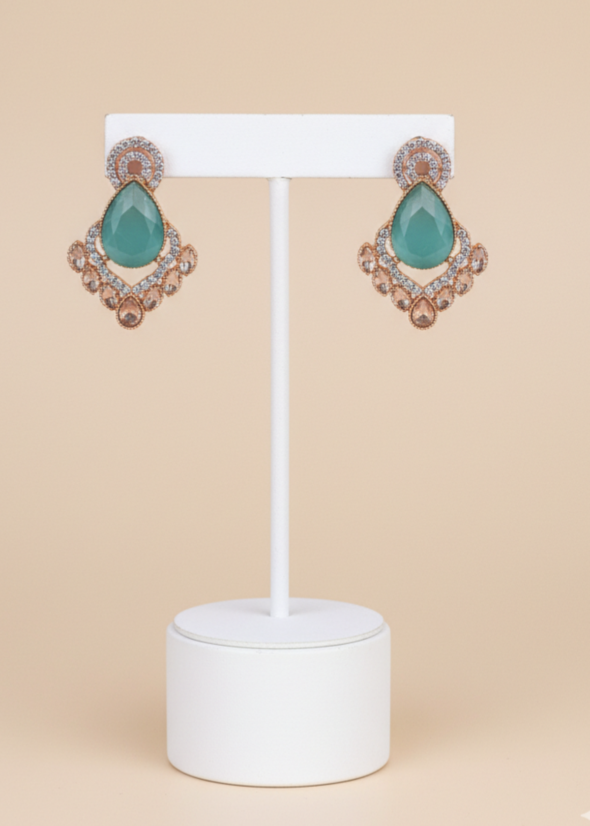 Shop the Nayab Crystal Studs from Zarosh Jewel