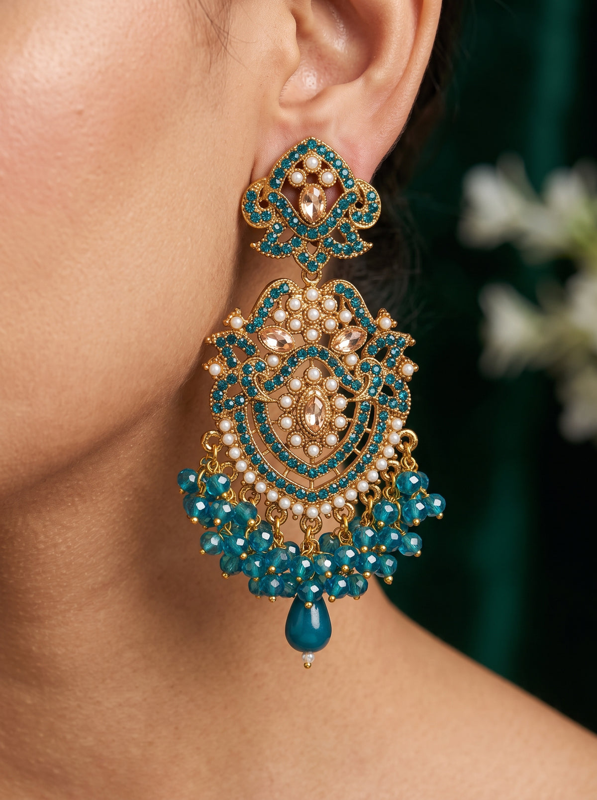 Shop the Nazakat Jhumkay from Zarosh Jewel
