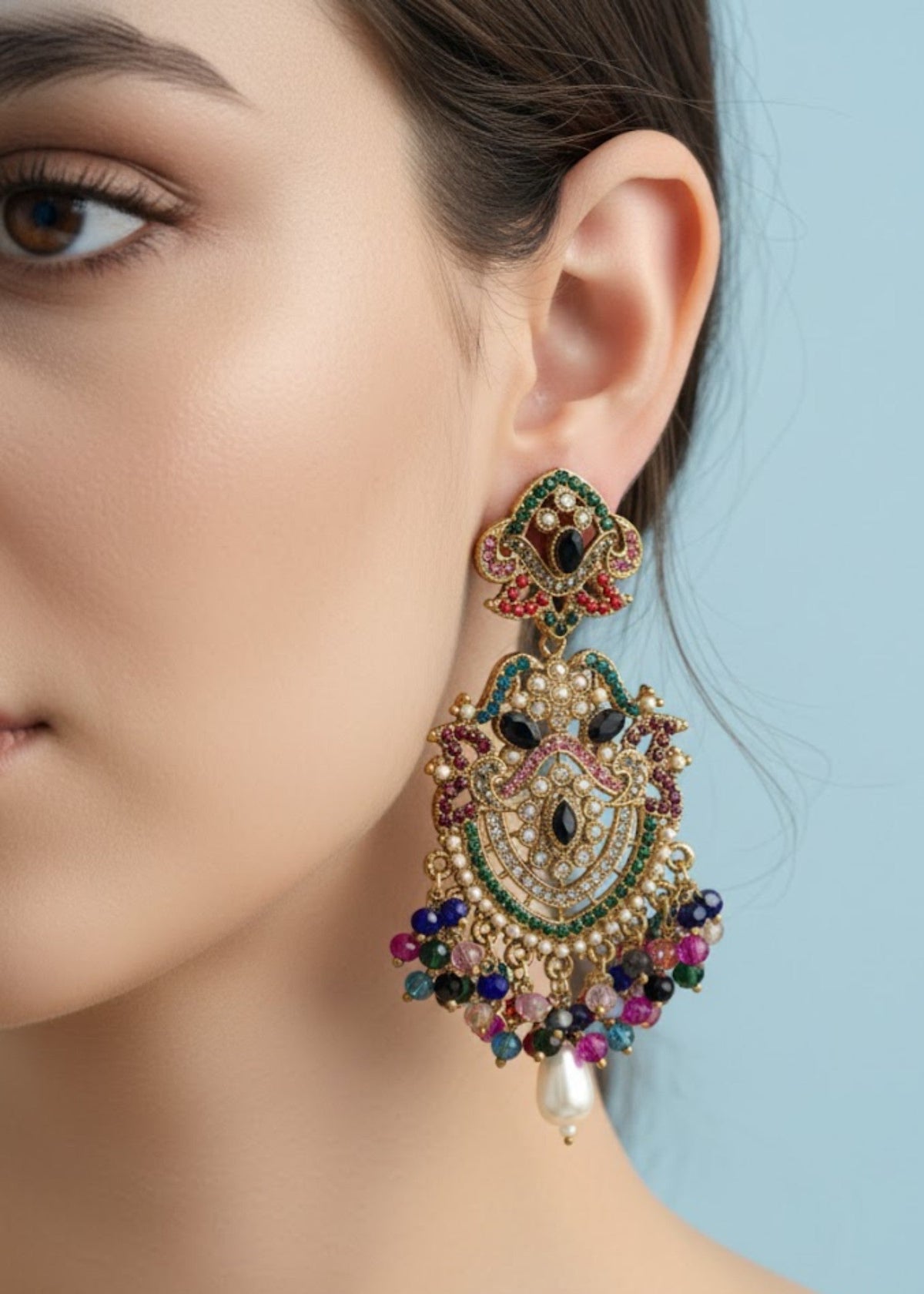 Shop the Nazakat Jhumkay from Zarosh Jewel