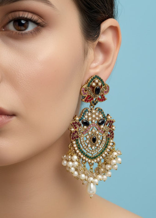 Shop the Nazakat Jhumkay from Zarosh Jewel