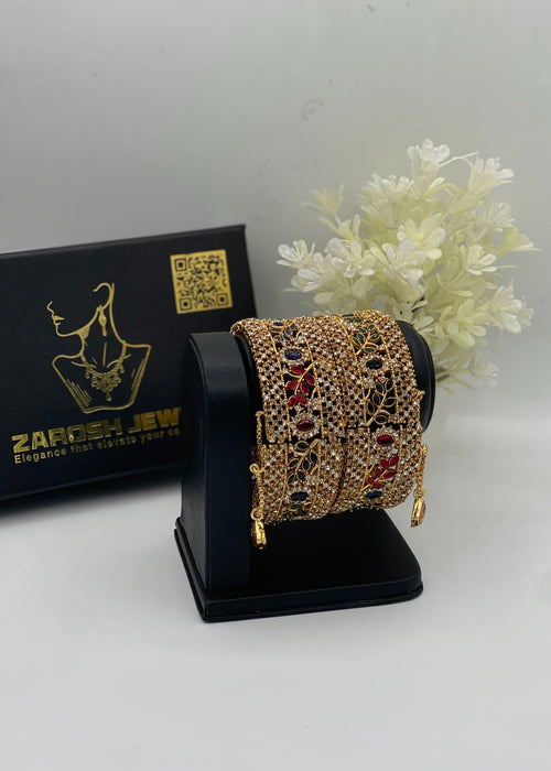 Shop the Nazuk Bangle Set from Zarosh Jewel