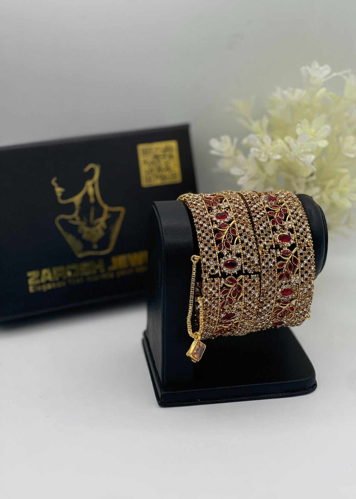 Shop the Nazuk Bangle Set from Zarosh Jewel
