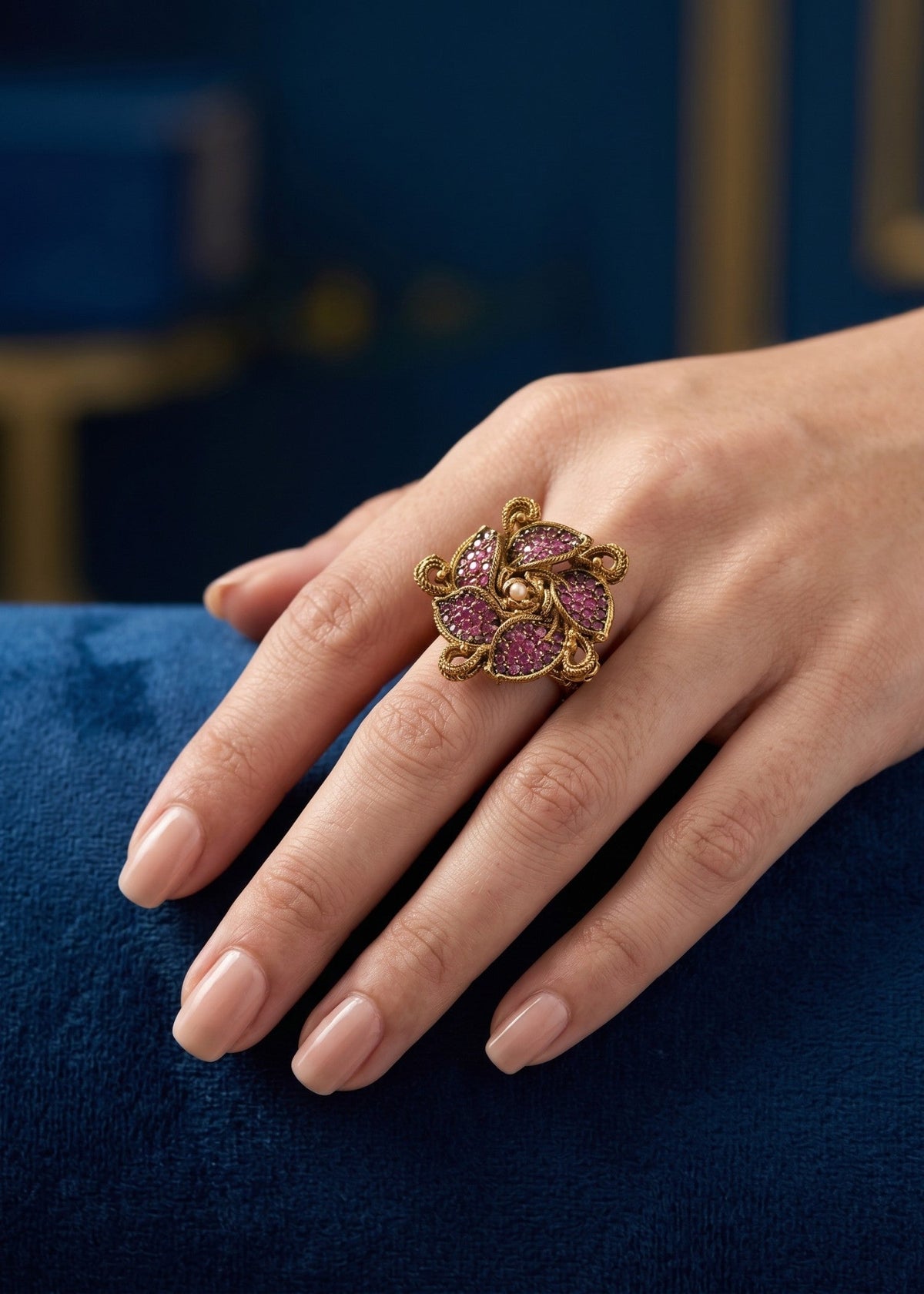Neva Traditional Ring by Zarosh Jewel