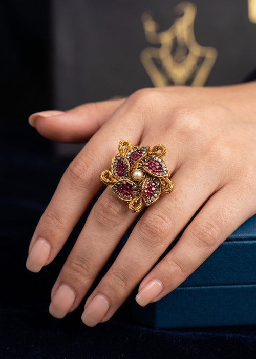 Shop the Neva Traditional Ring from Zarosh Jewel