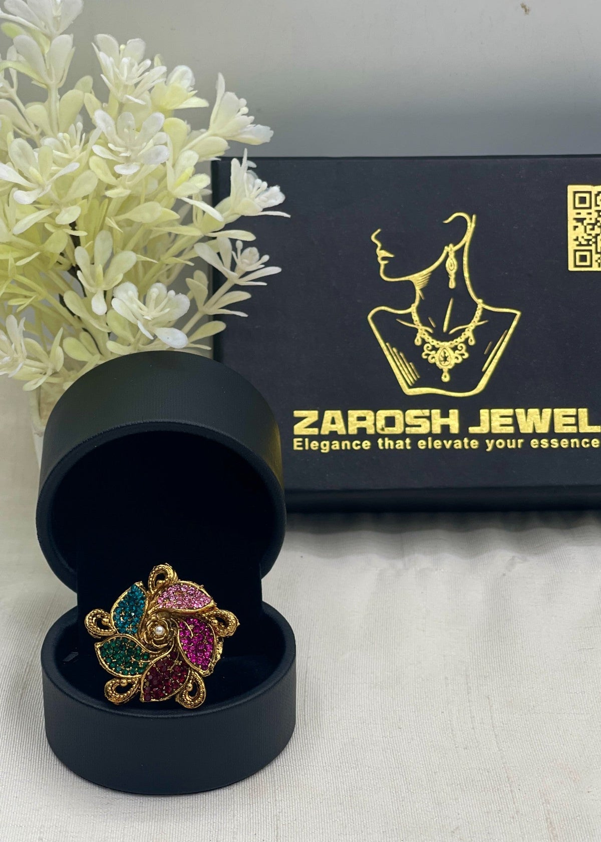 Shop the Neva Traditional Ring from Zarosh Jewel