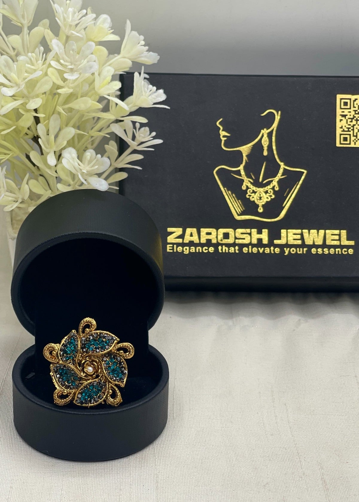 Shop the Neva Traditional Ring from Zarosh Jewel