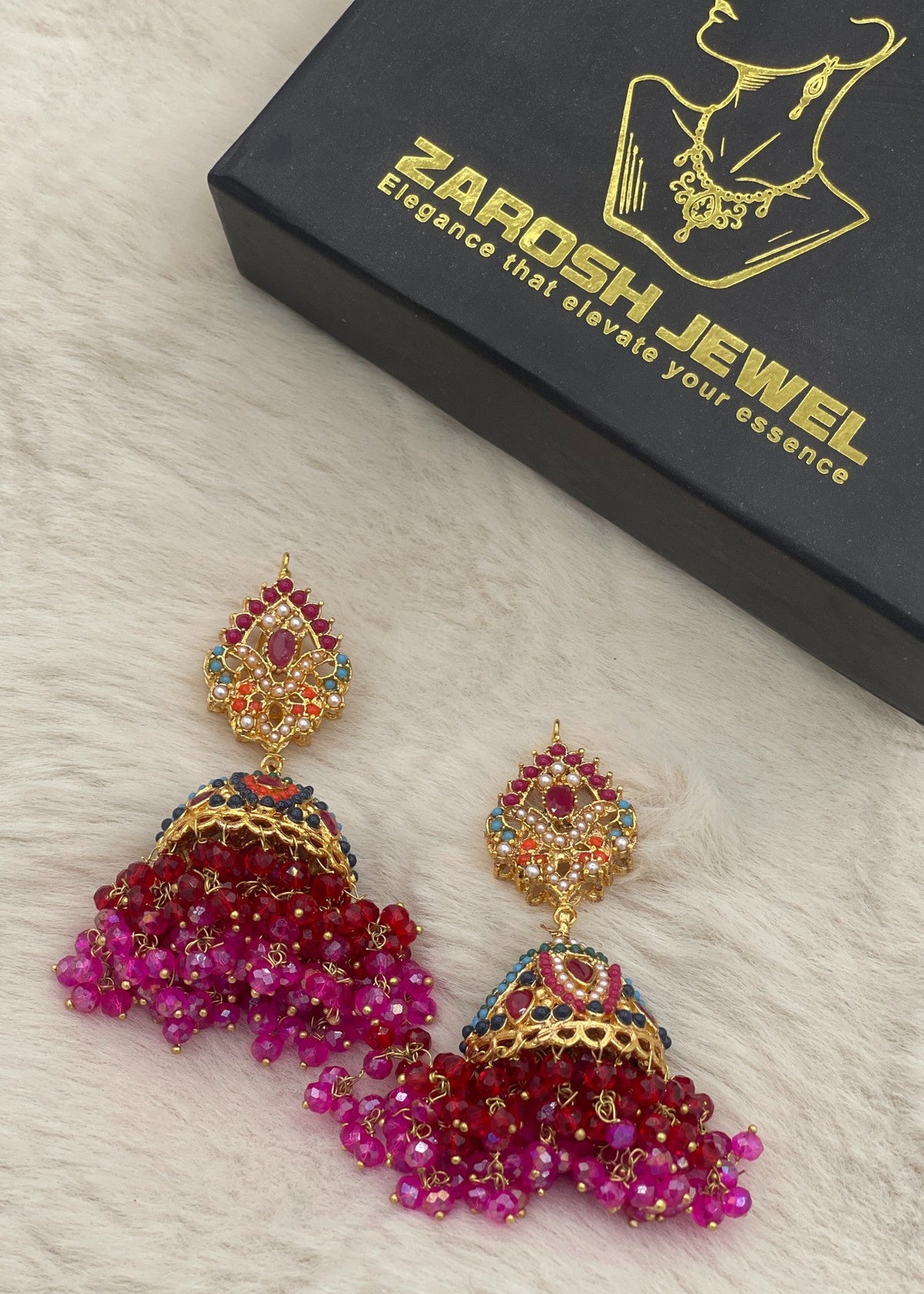 Shop the Nilofer Sahara Earrings from Zarosh Jewel