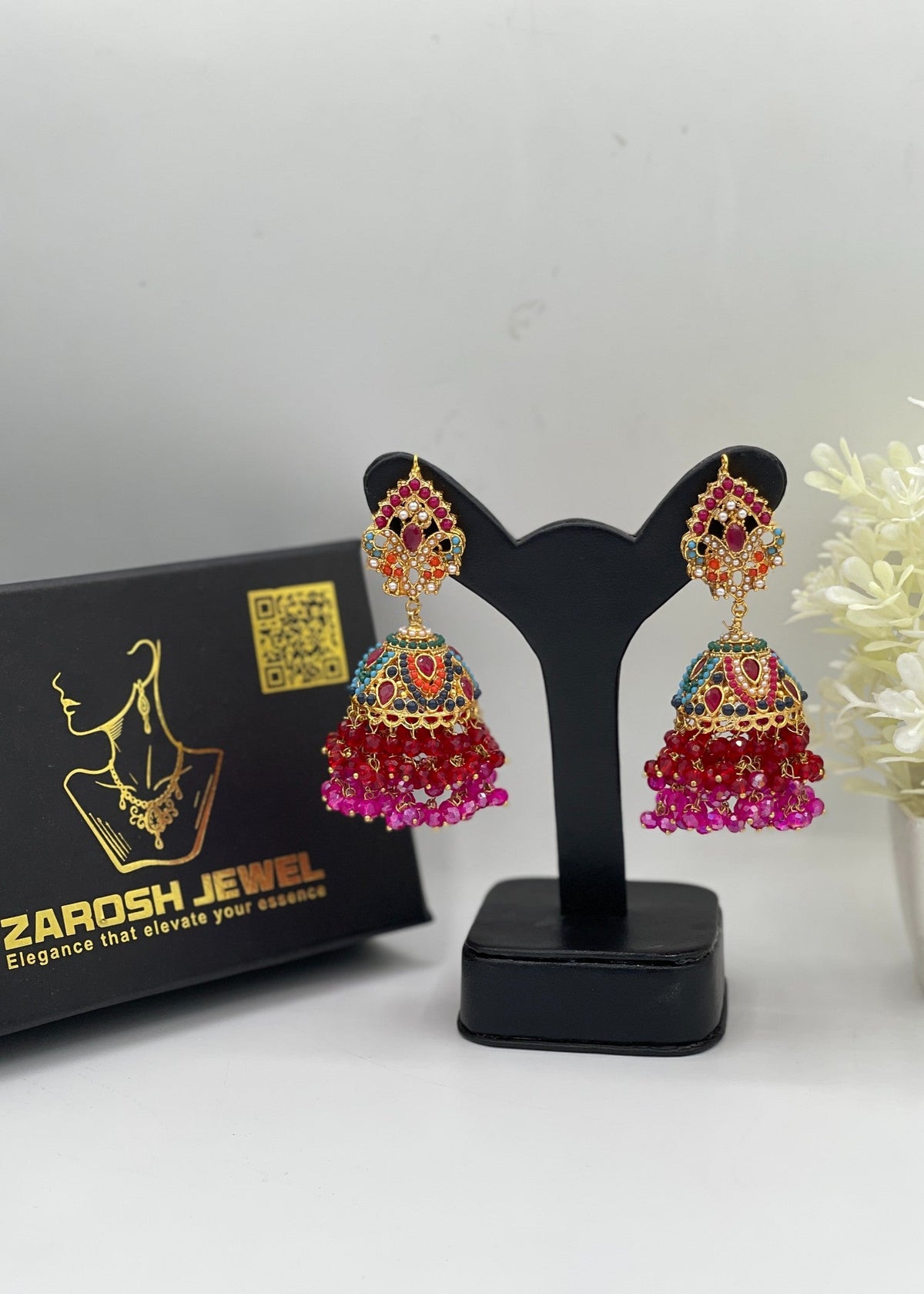 Shop the Nilofer Sahara Earrings from Zarosh Jewel