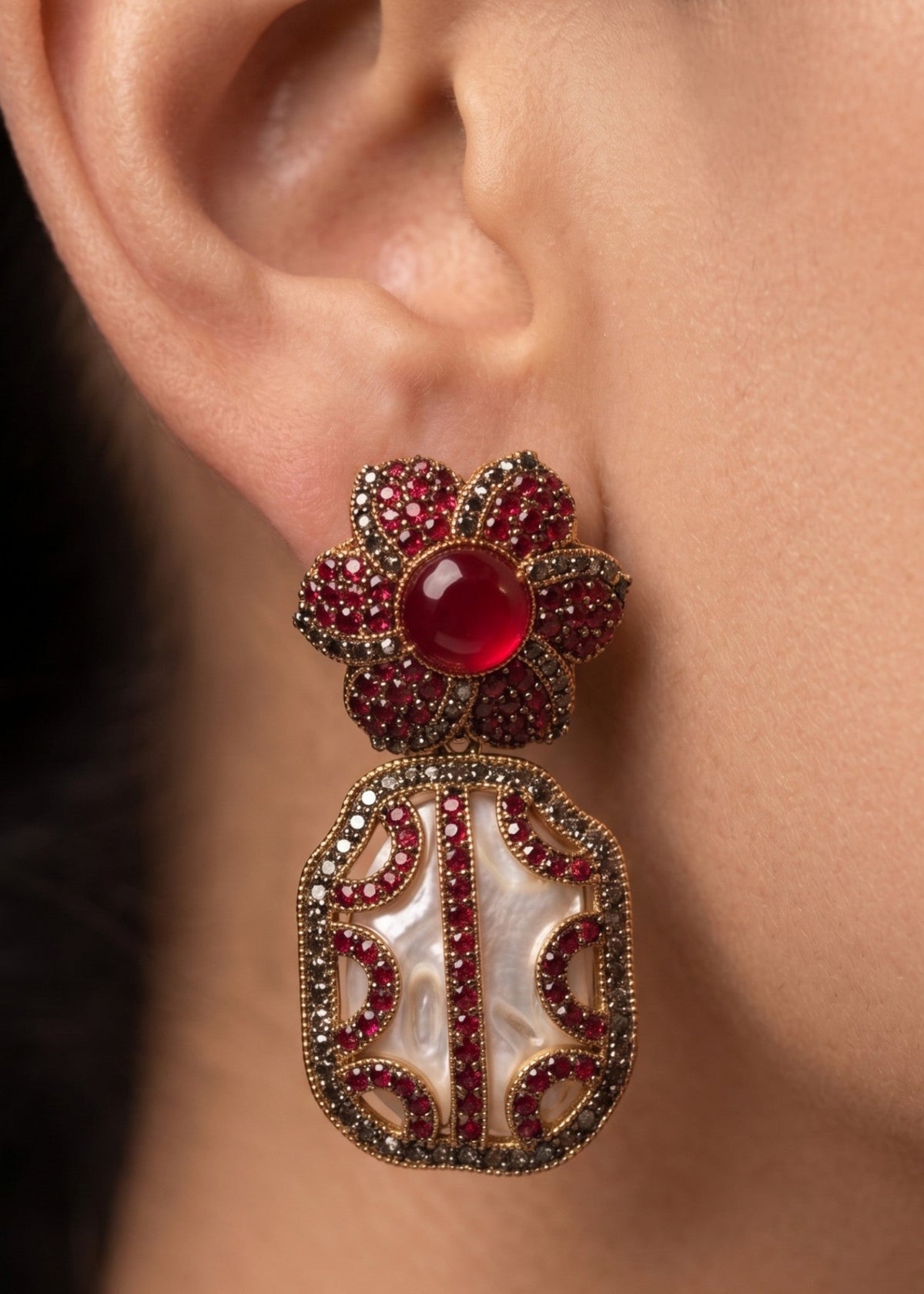Shop the Nisha Earring from Zarosh Jewel