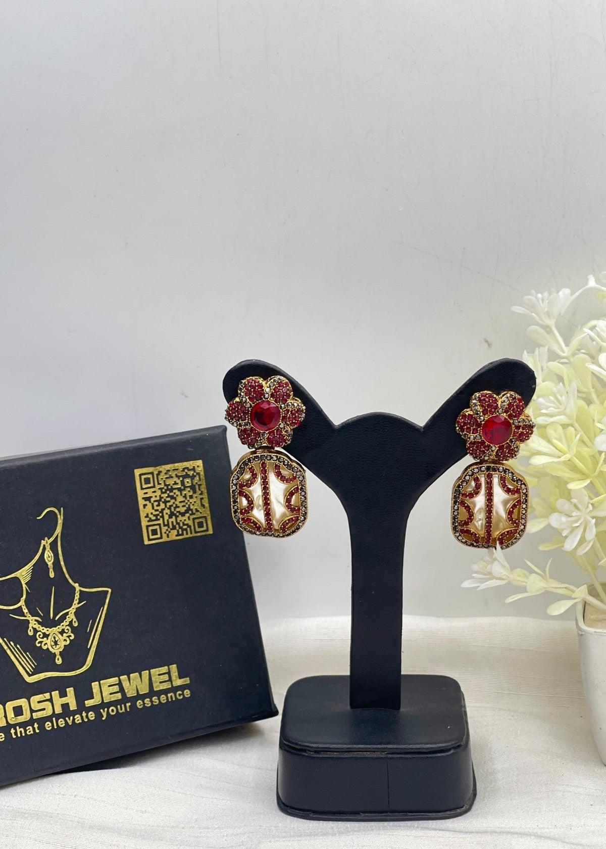 Shop the Nisha Earring from Zarosh Jewel