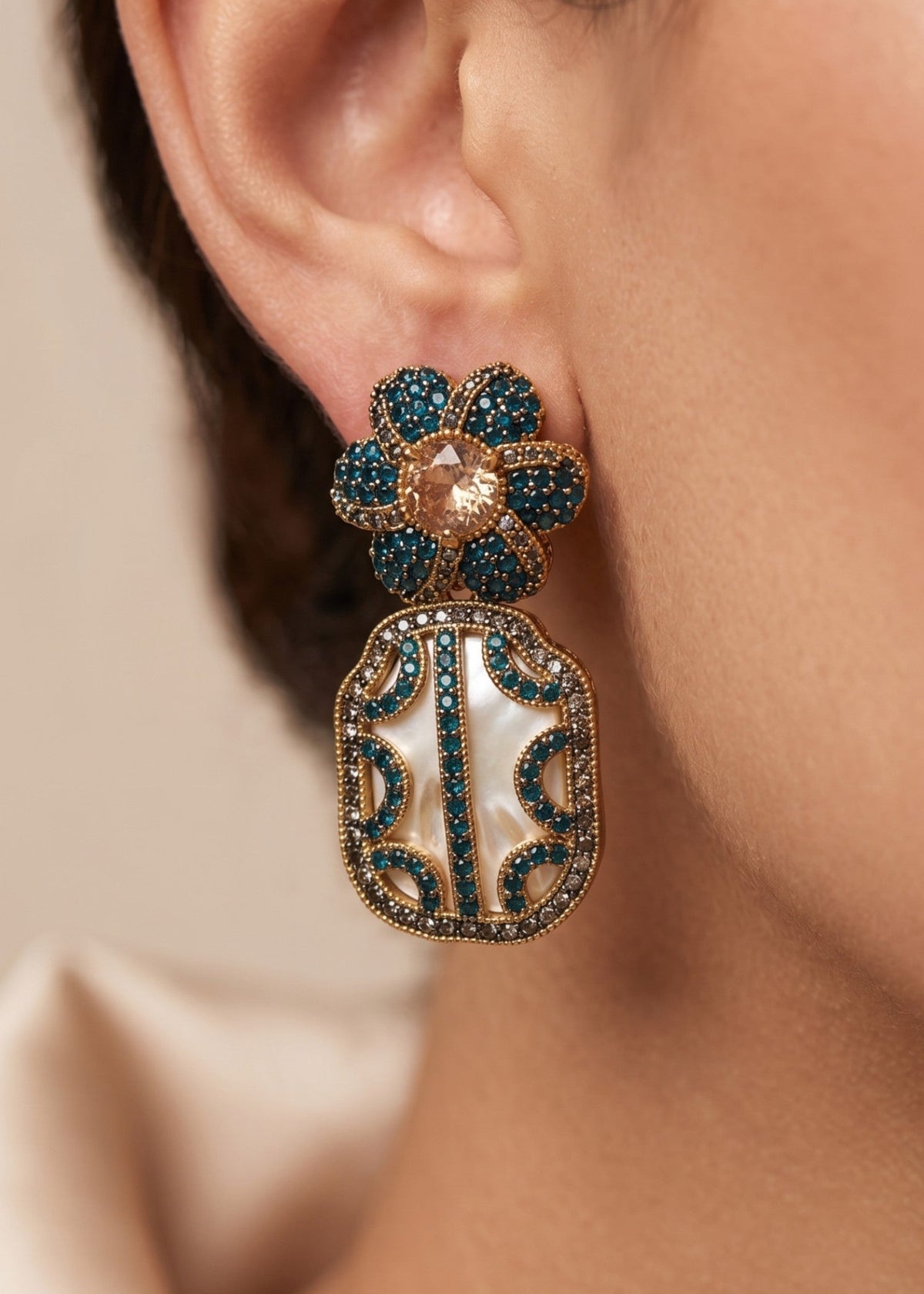 Shop the Nisha Earring from Zarosh Jewel