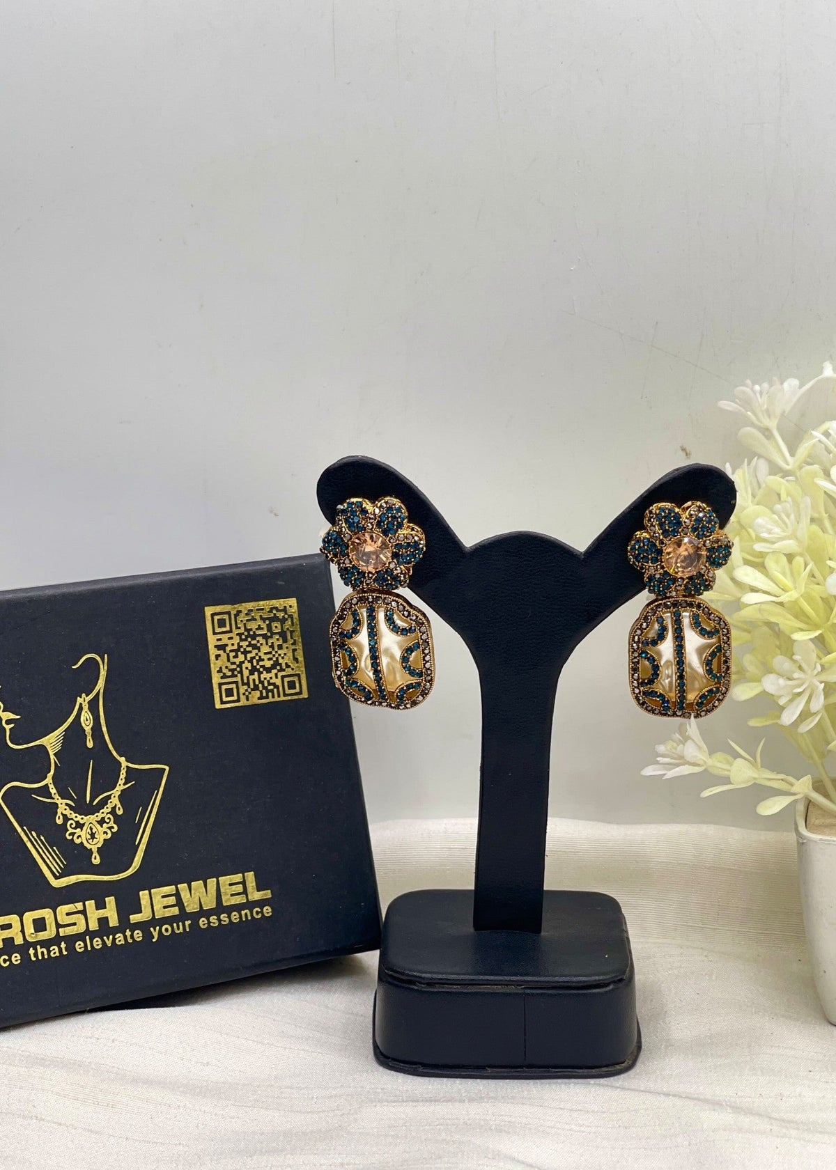 Shop the Nisha Earring from Zarosh Jewel