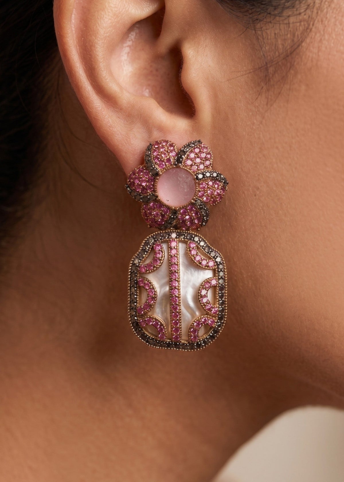 Nisha Earring by Zarosh Jewel