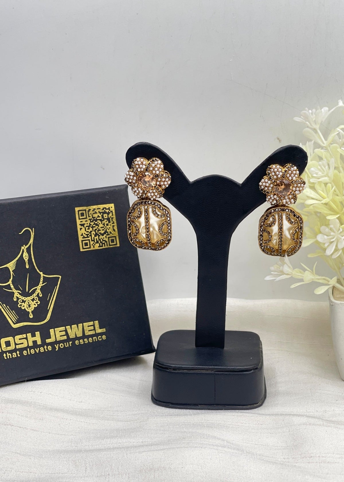 Shop the Nisha Earring from Zarosh Jewel