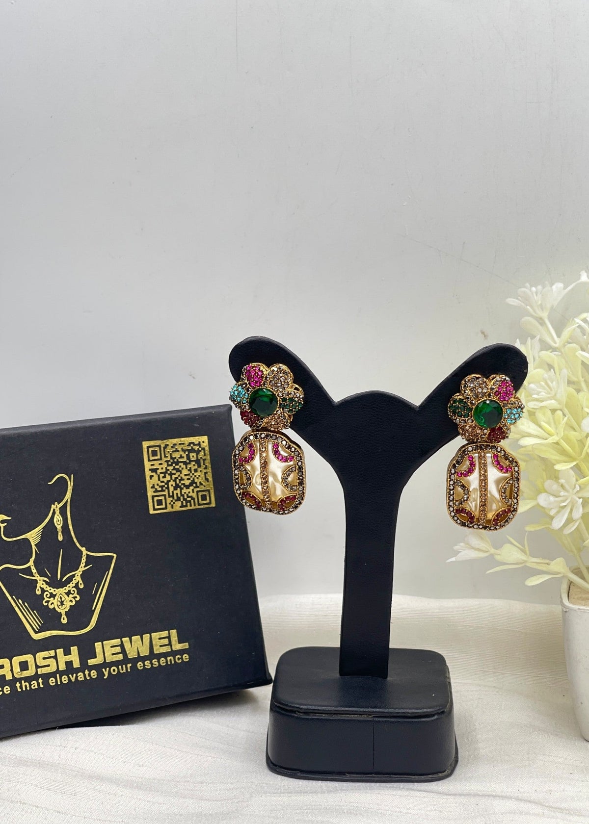 Shop the Nisha Earring from Zarosh Jewel