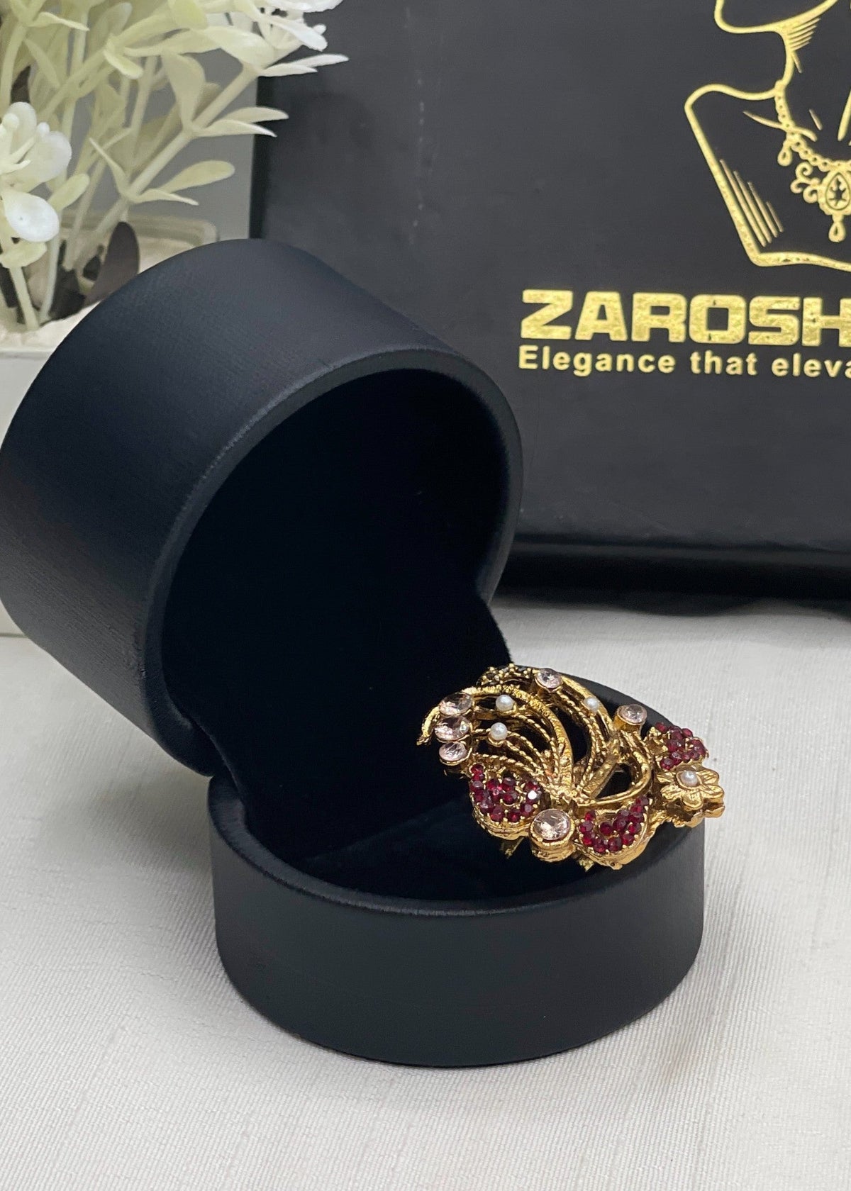 Shop the Nisma Royal Ring from Zarosh Jewel