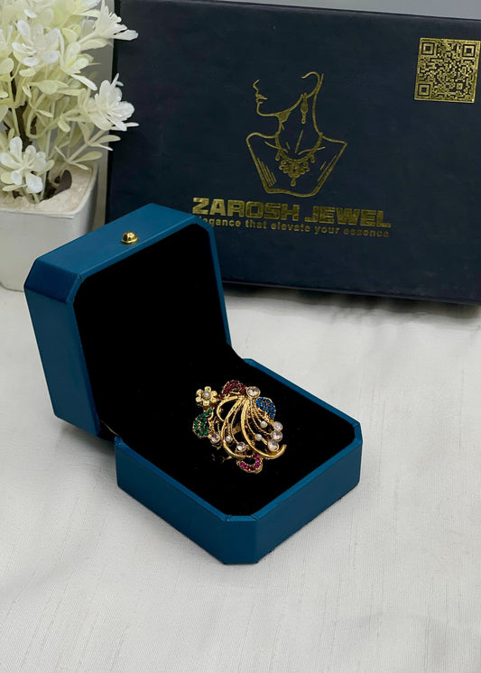 Shop the Nisma Royal Ring from Zarosh Jewel