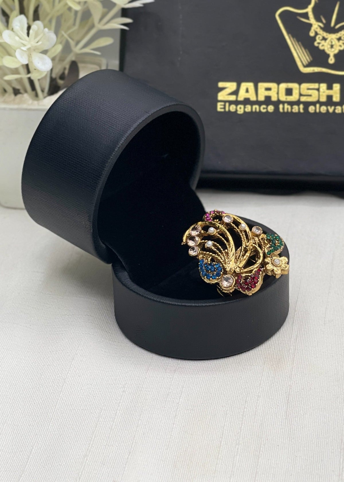 Shop the Nisma Royal Ring from Zarosh Jewel