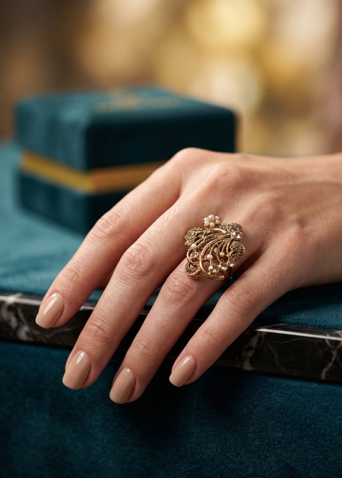 Shop the Nisma Royal Ring from Zarosh Jewel