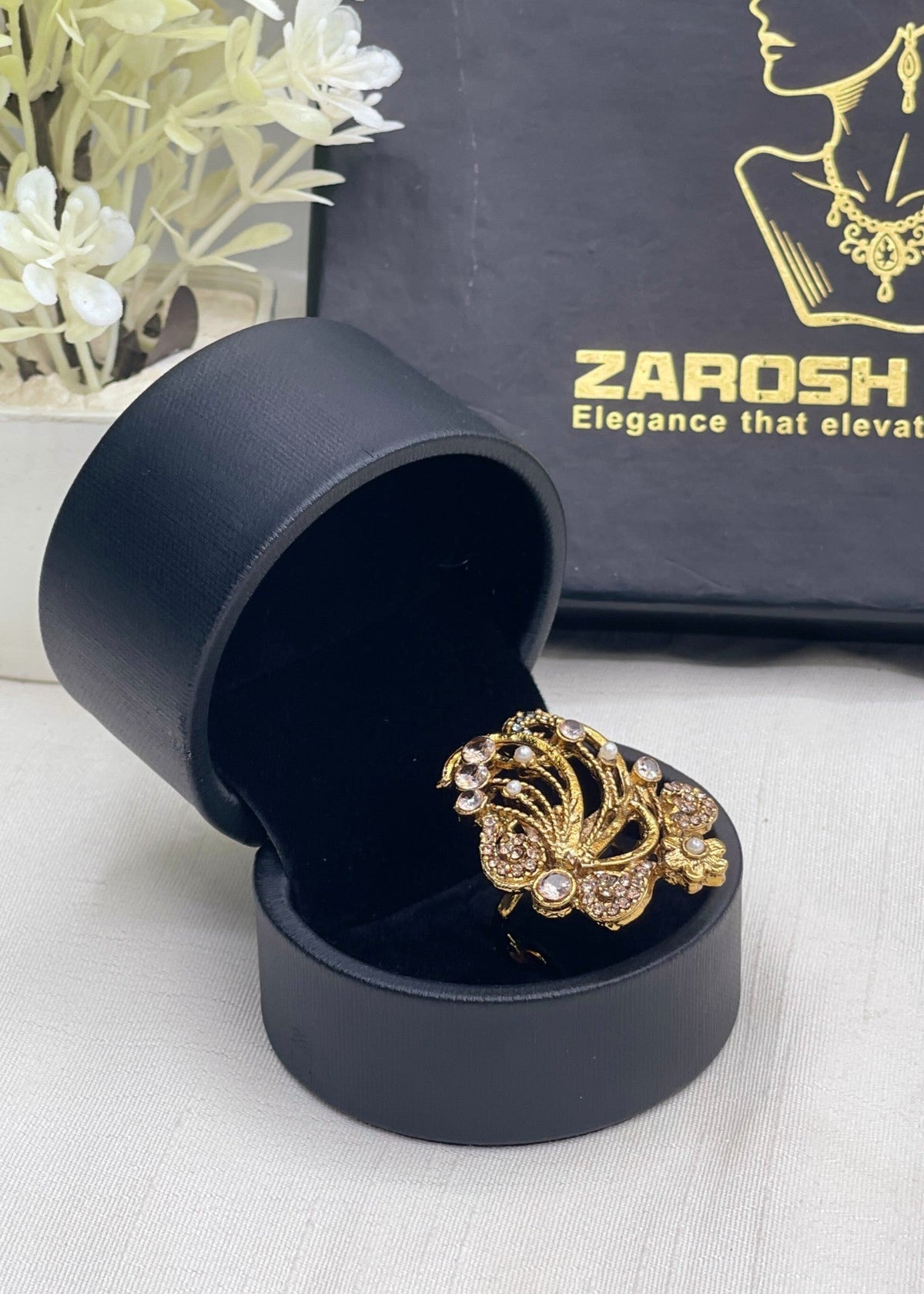 Shop the Nisma Royal Ring from Zarosh Jewel