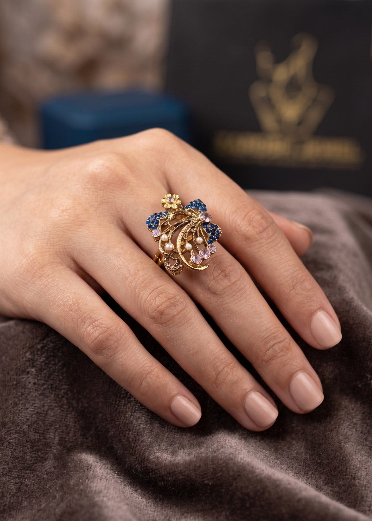 Shop the Nisma Royal Ring from Zarosh Jewel