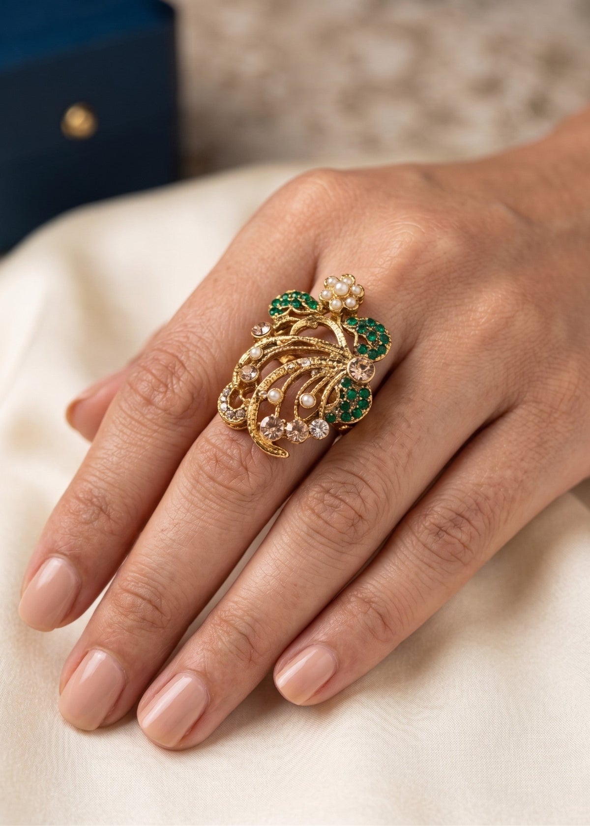 Shop the Nisma Royal Ring from Zarosh Jewel