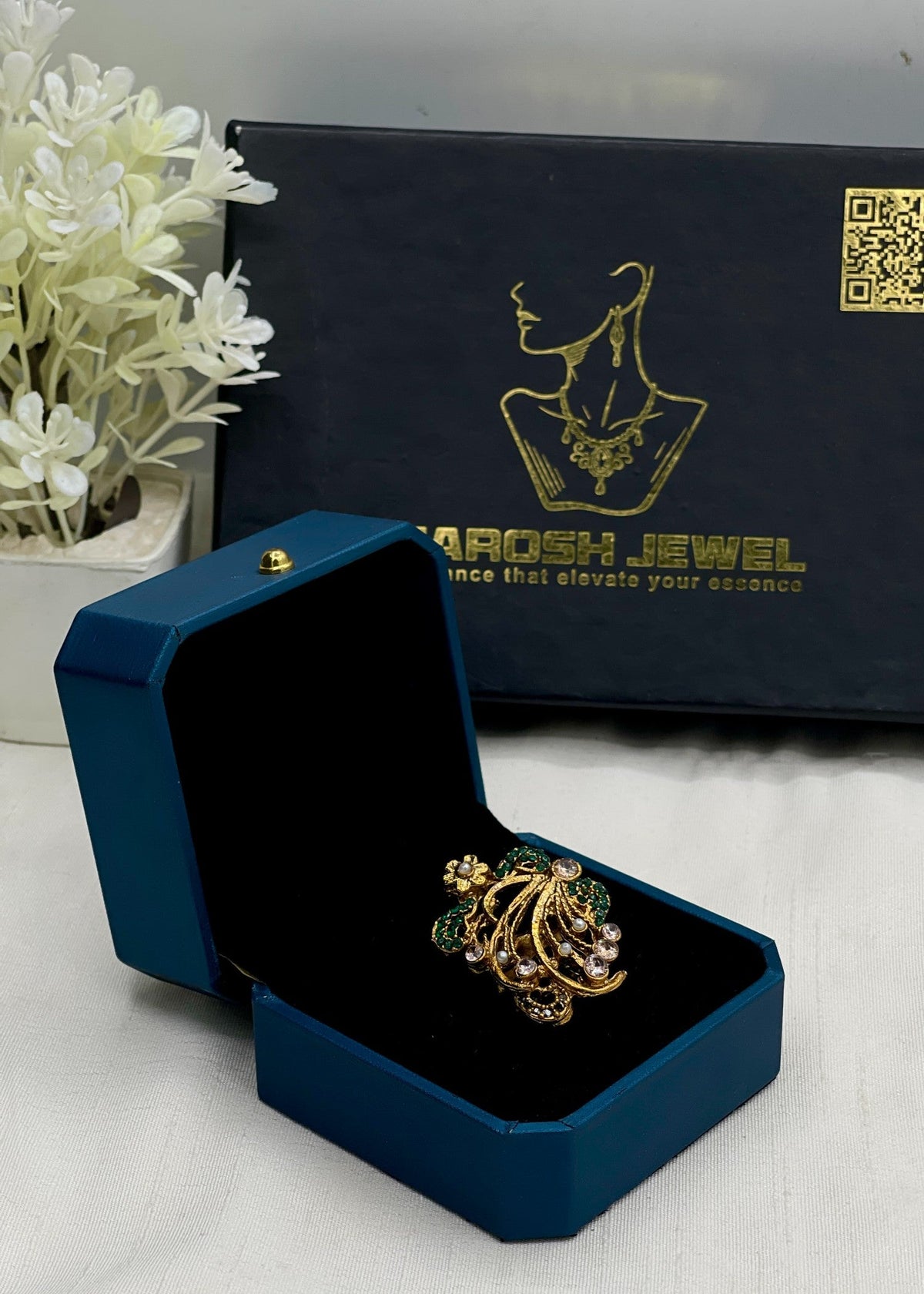 Shop the Nisma Royal Ring from Zarosh Jewel