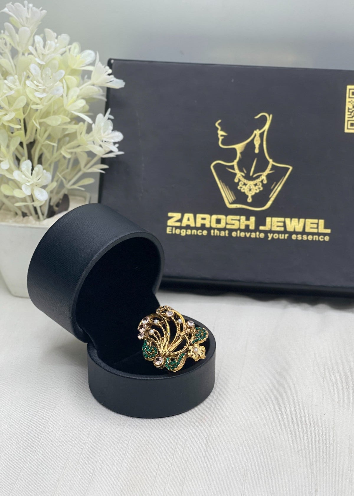 Shop the Nisma Royal Ring from Zarosh Jewel