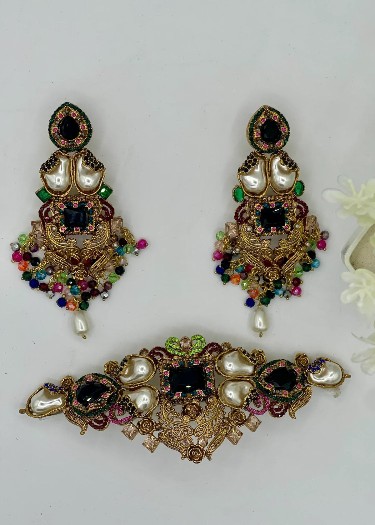 Shop the Nivara Regal Choker Set from Zarosh Jewel