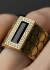 Shop the Noble Onyx Ring from Zarosh Jewel