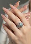 Noor Adjustable Ring by Zarosh Jewel
