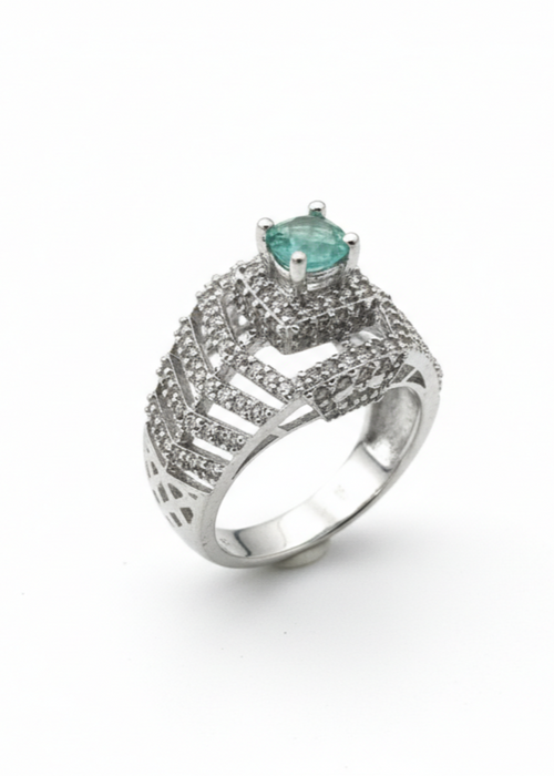 Shop the Noor Adjustable Ring from Zarosh Jewel