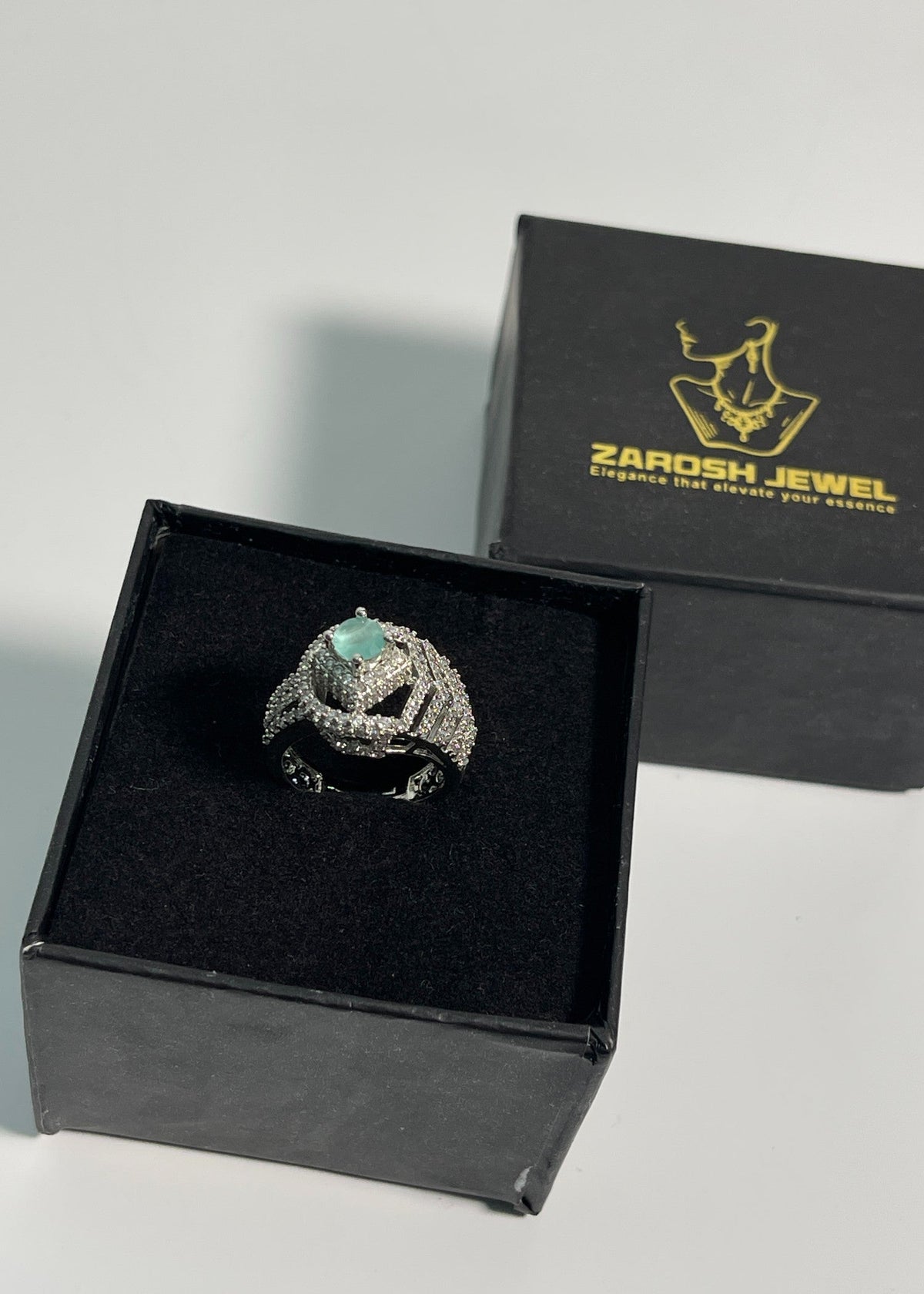 Shop the Noor Adjustable Ring from Zarosh Jewel