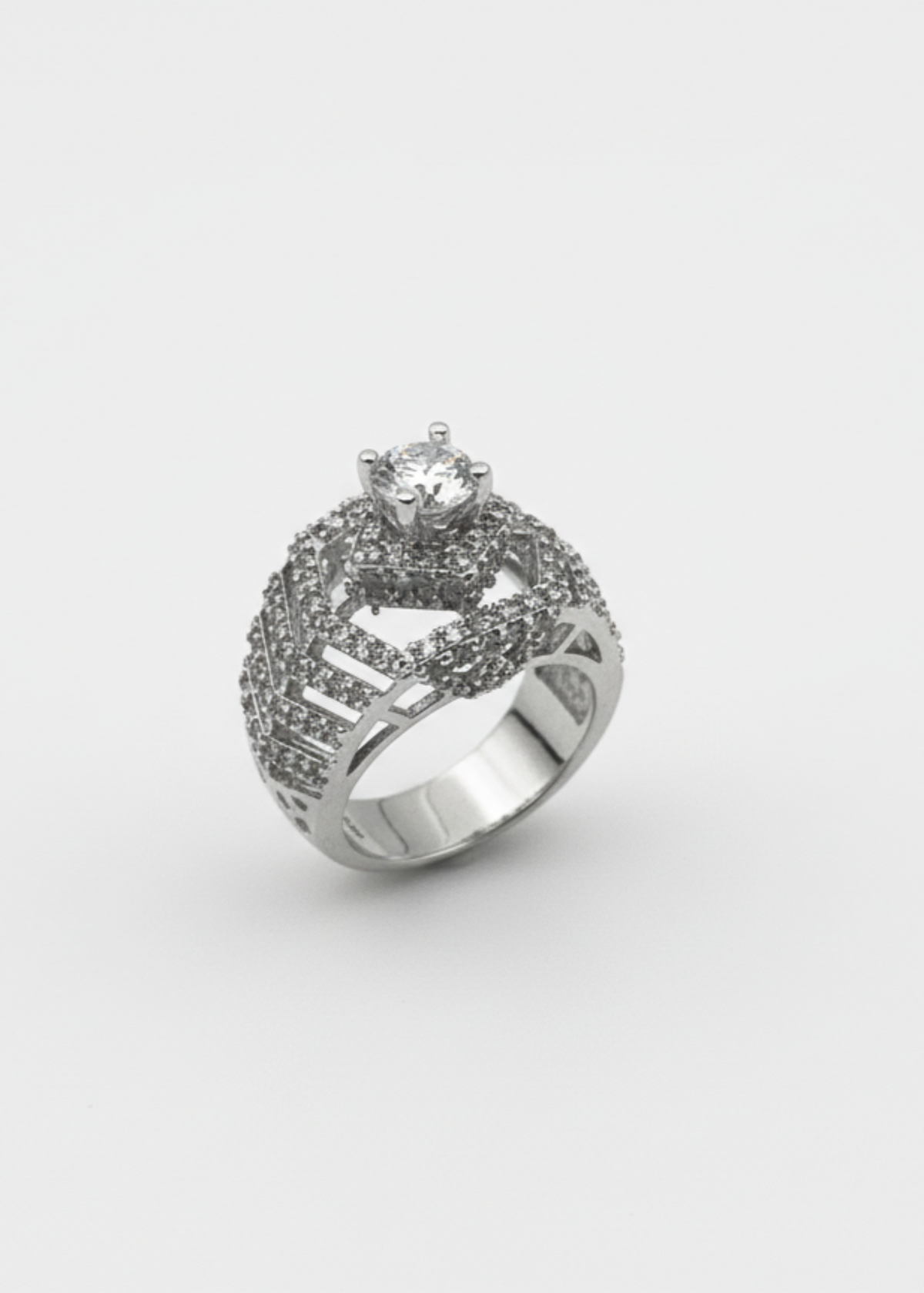 Shop the Noor Adjustable Ring from Zarosh Jewel